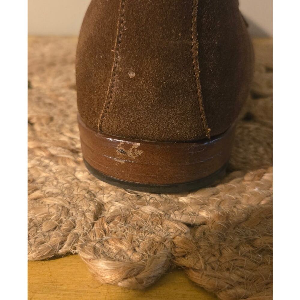 Steve Madden Tan Suede Pre-Loved Monk Strap Men's Shoes US 12 - Picture 11 of 12